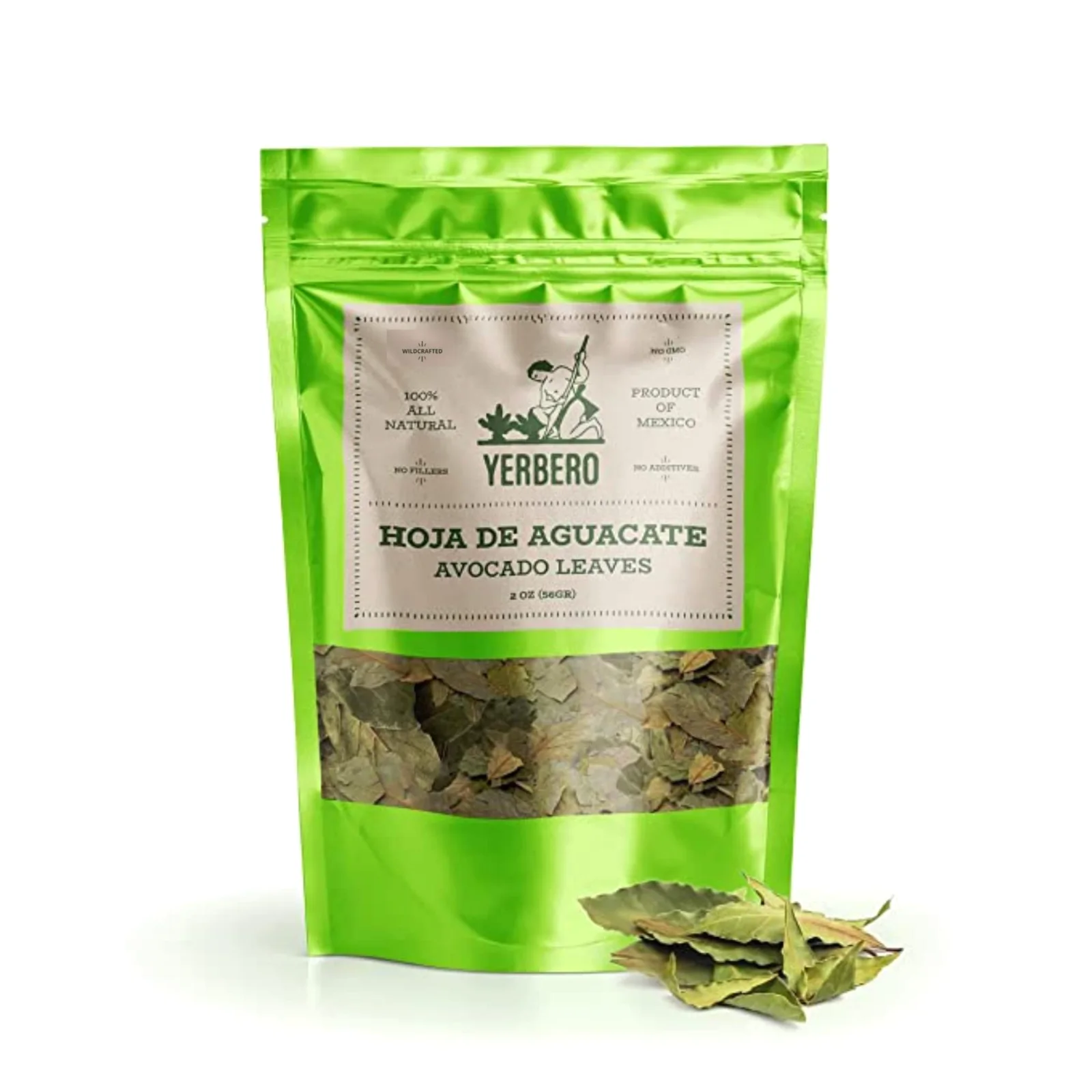 Hoja de aguacate criollo, 2 oz