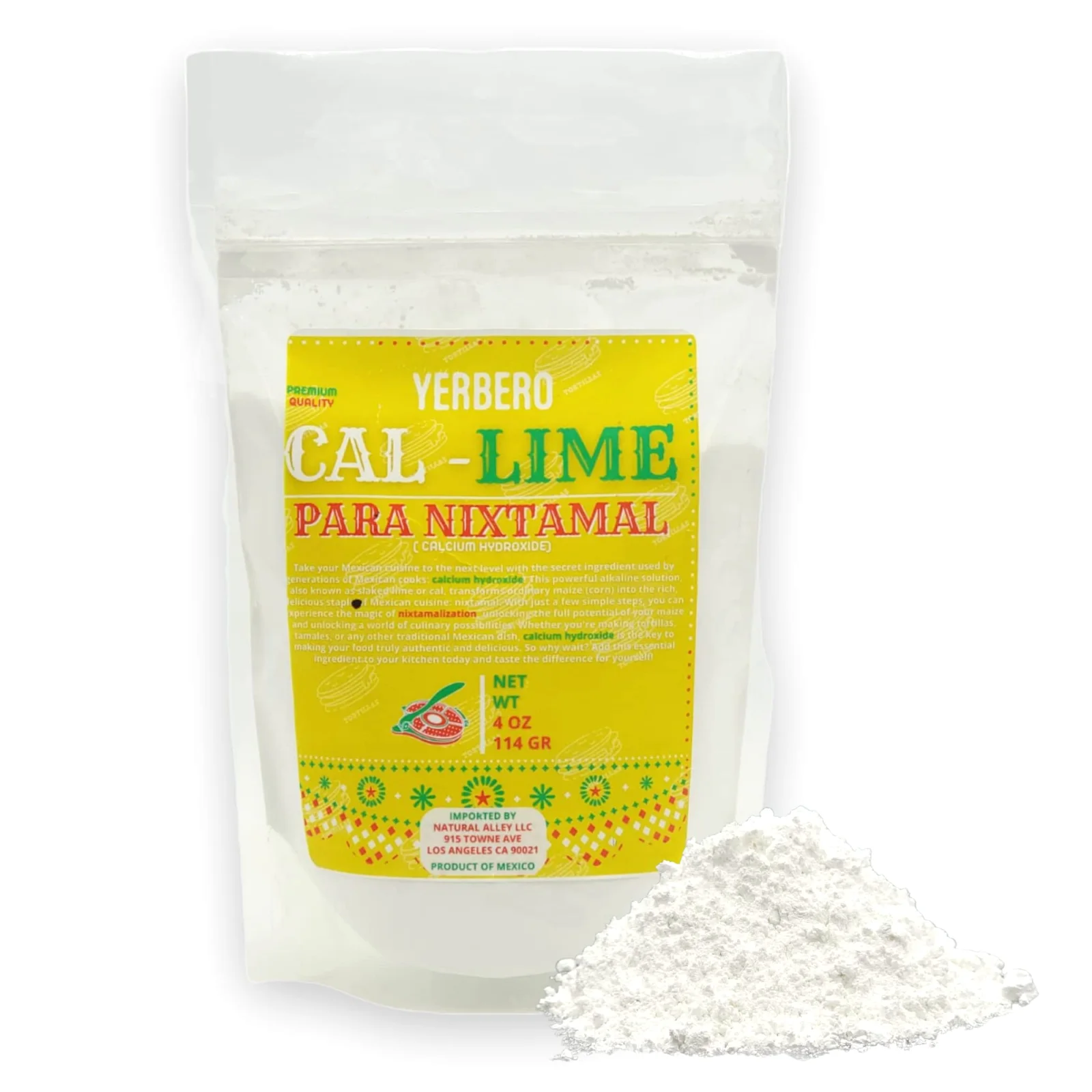 Cal para nixtamal, 4 oz