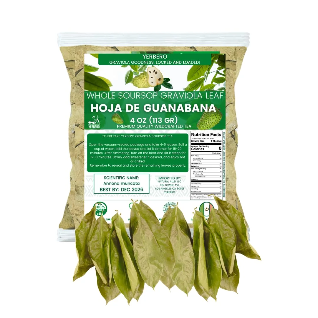 Hoja de guanábana, 4 oz
