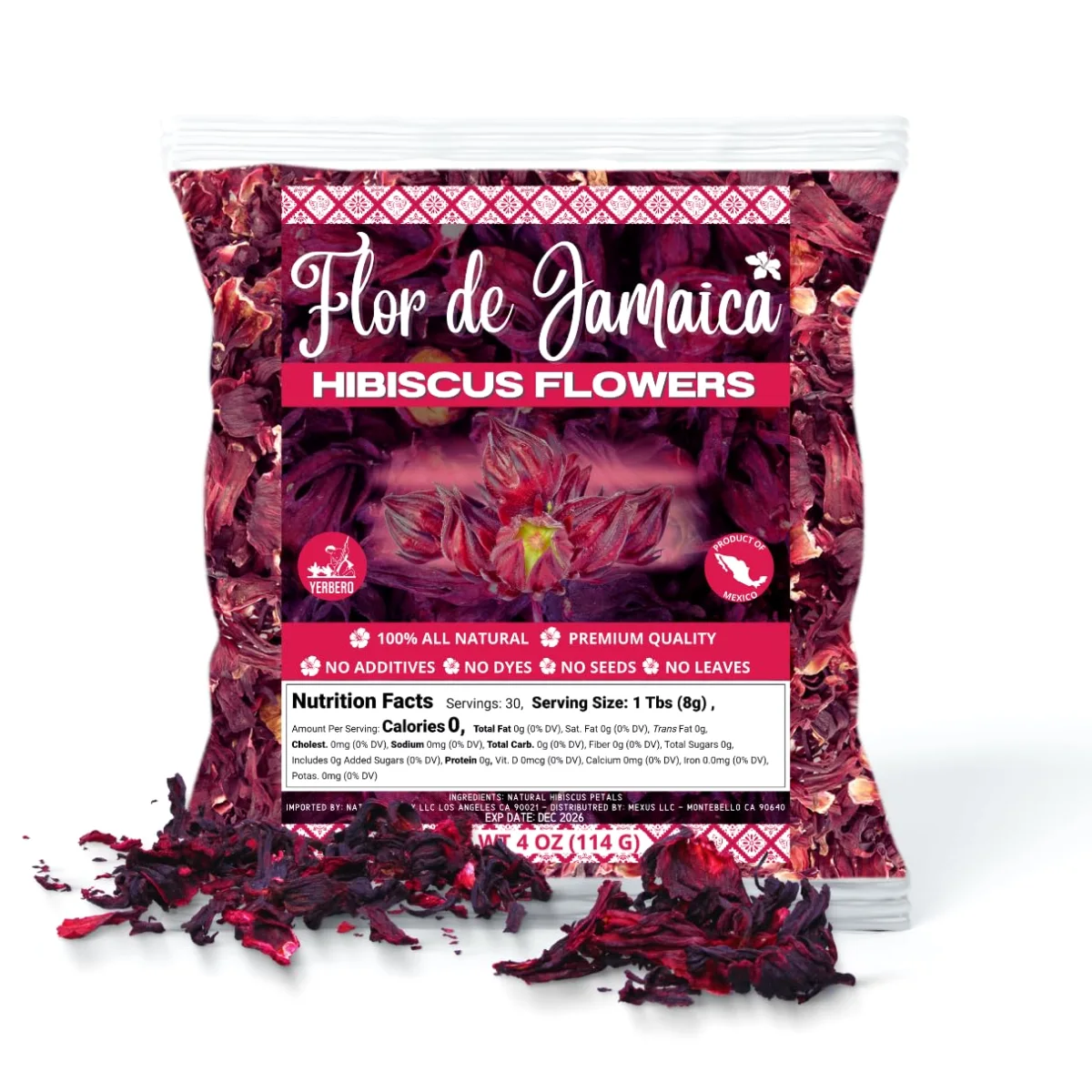 Flor de jamaica, 4 oz