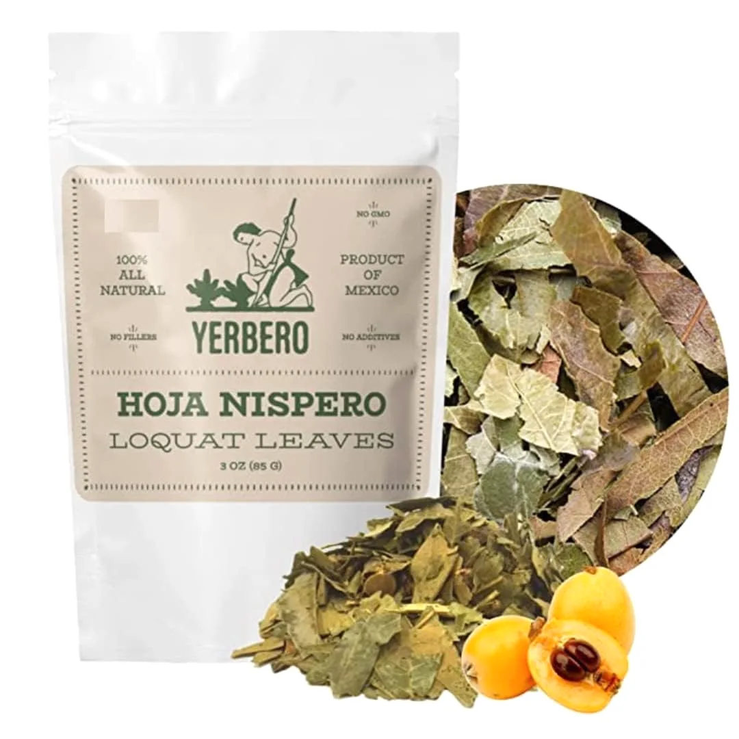 Hojas de níspero, 3 oz