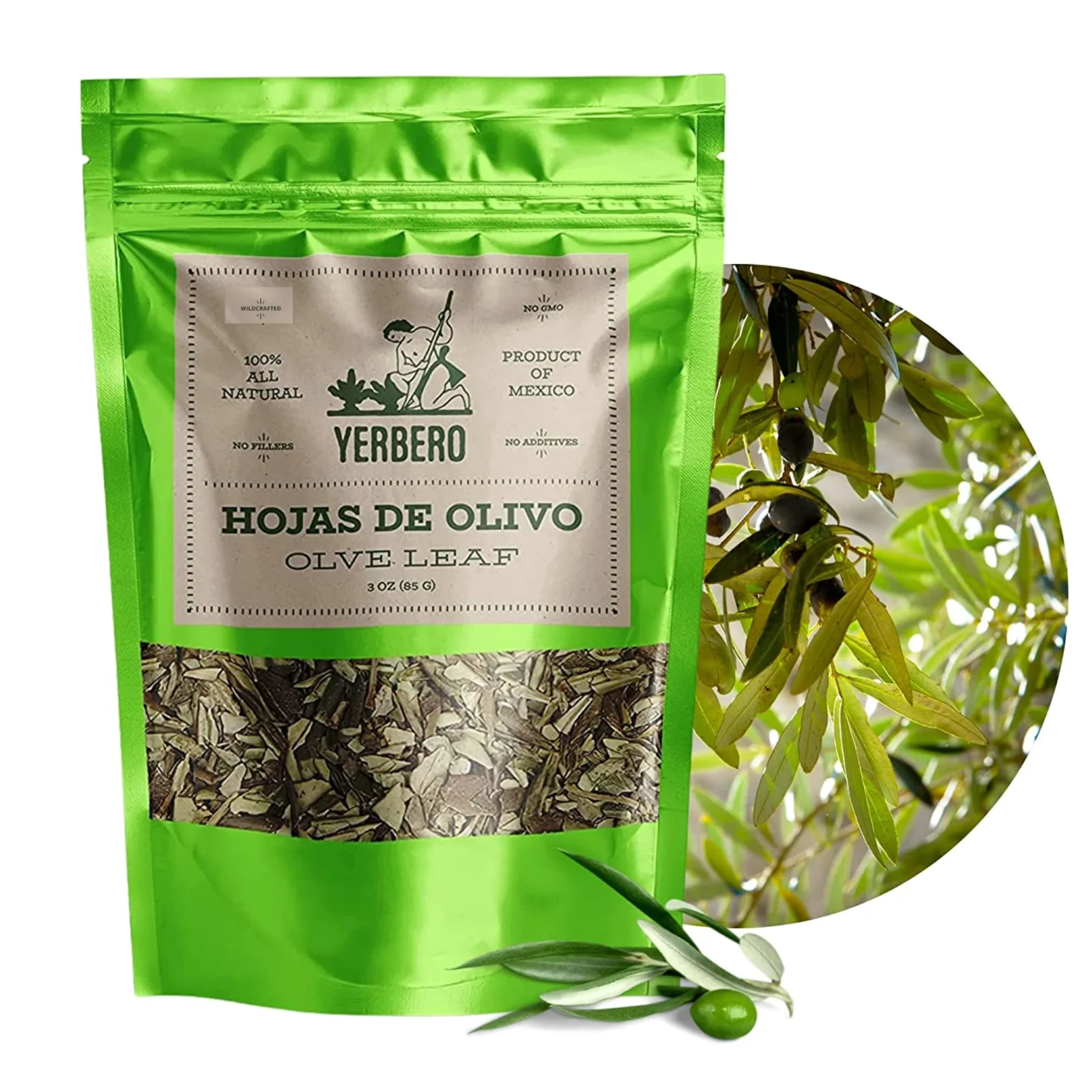Hojas de olivo, 3 oz
