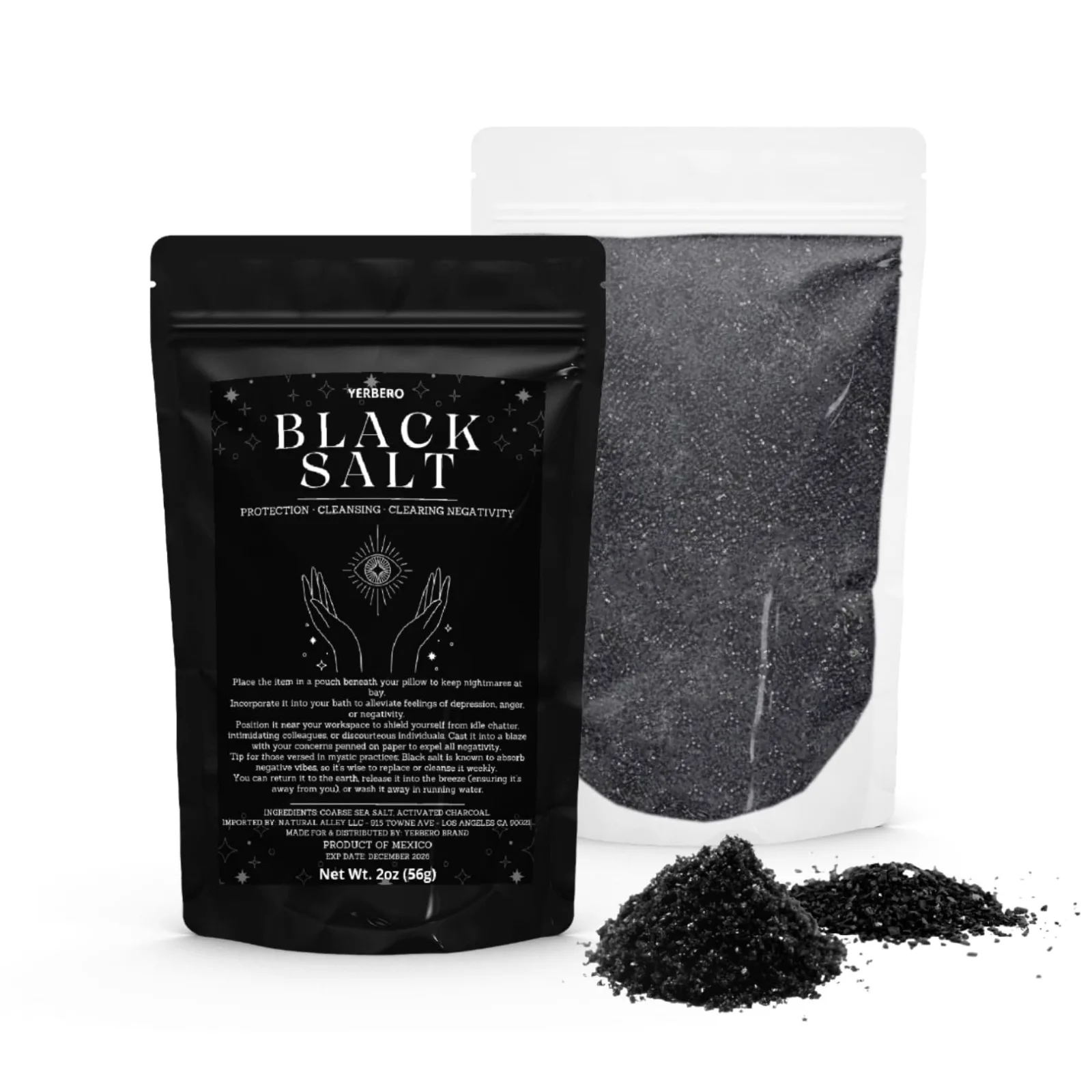 Sal negra, 2 oz